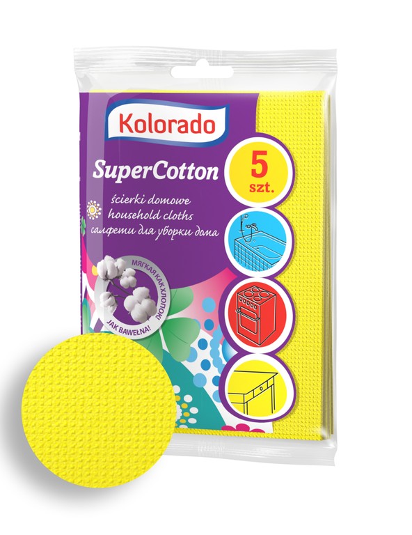 Kolorado серветка SUPERCOTTON 5 ШТ.