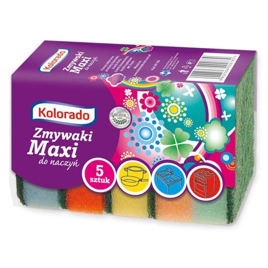 Kolorado Мочалка профільована Maxi 5шт