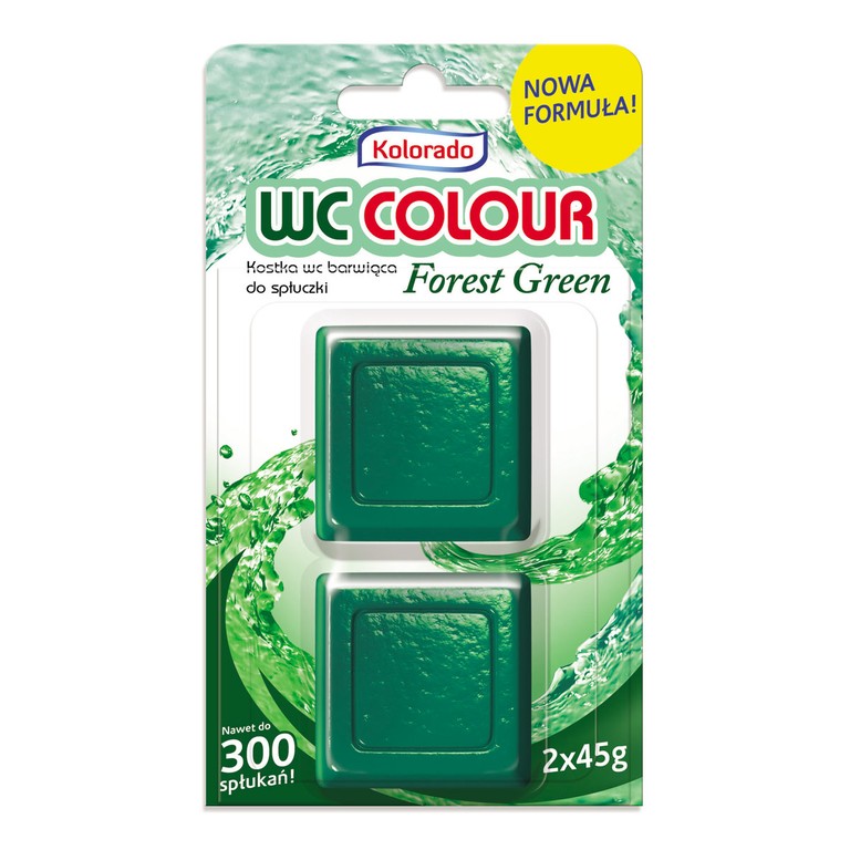 Kolorado WC Colour Таблетка для бачка унітазу Forest green 2 шт