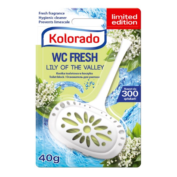 Kolorado туалетний брусок WC FRESH запах конвалії